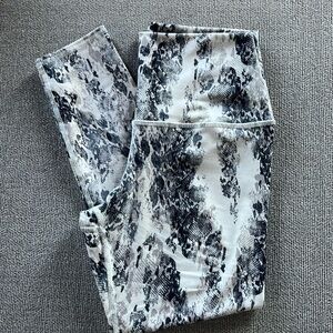 Snakeskin leggings